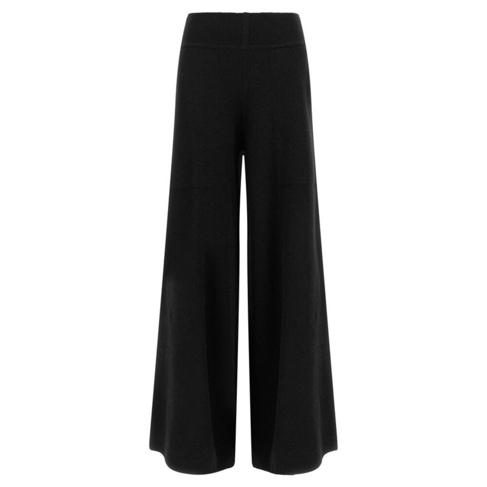 Rick Owens Black Cashmere Casual Women's Pants